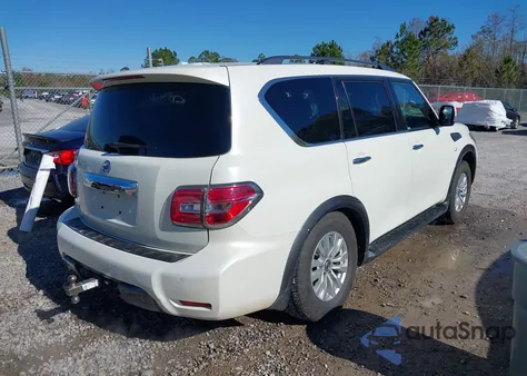 2020 Nissan Armada Sv 4Wd from USA, damaged, VIN JN8AY2NC8LX519079